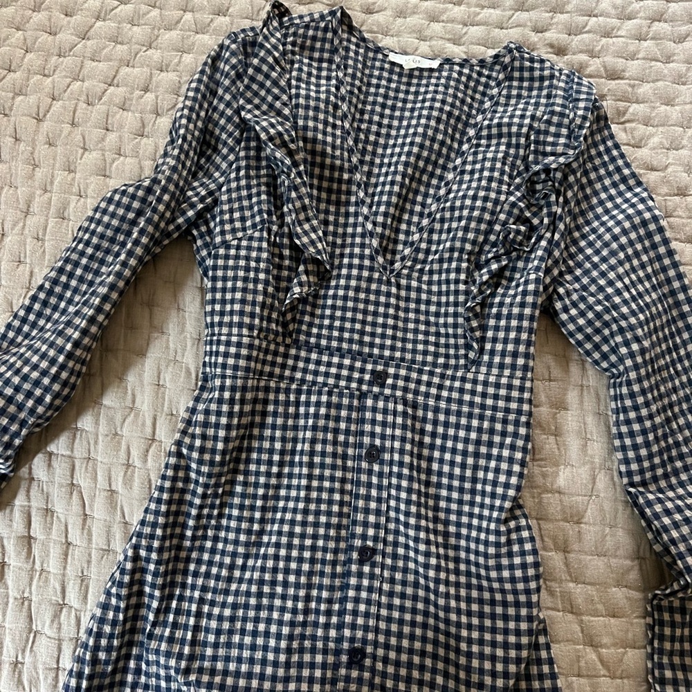Gingham Mini Dress